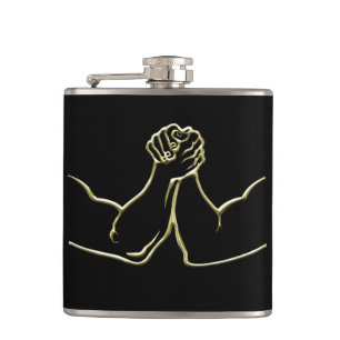 Arm Wrestling Flask