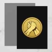 Arm wrestling Gold (Front/Back)