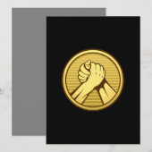 Arm wrestling Gold (Front/Back)