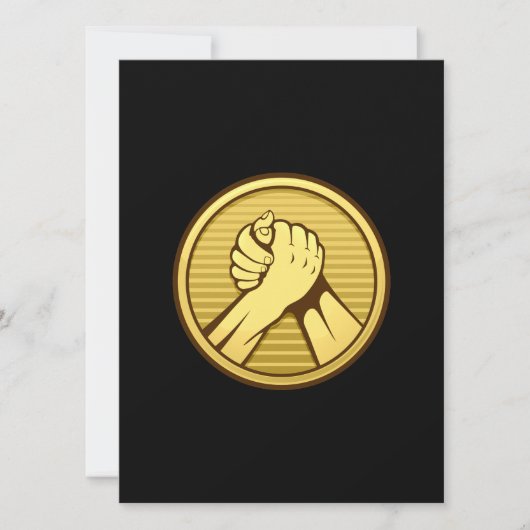 Arm wrestling Gold (Front)