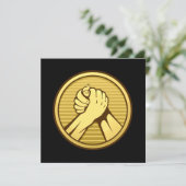 Arm wrestling Gold (Standing Front)