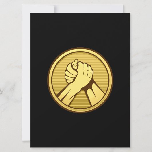 Arm wrestling Gold (Front)
