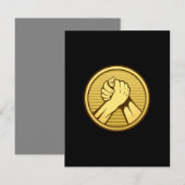 Arm wrestling Gold (Front/Back)