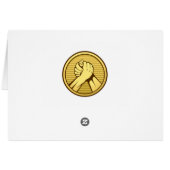Arm wrestling Gold Cards (Back Horizontal)