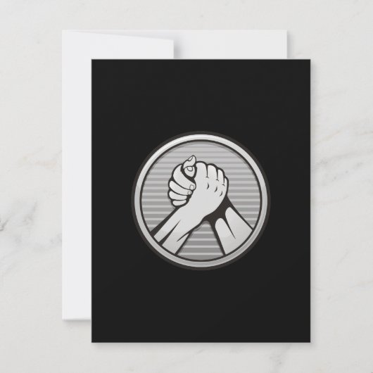 Arm wrestling Silver (Front)