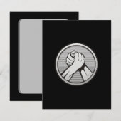 Arm wrestling Silver (Front/Back)
