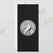 Arm wrestling Silver (Back)