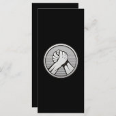 Arm wrestling Silver (Front/Back)