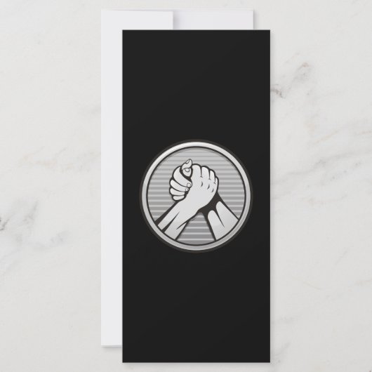 Arm wrestling Silver (Front)