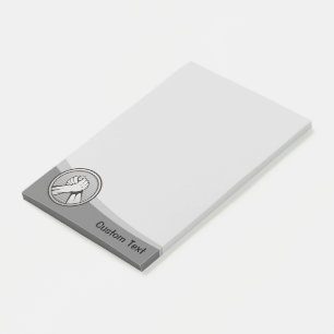 Arm Wrestling Silver Post-it Notes