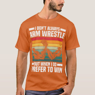 Arm wrestling sport competition arm wrestling girl T-Shirt