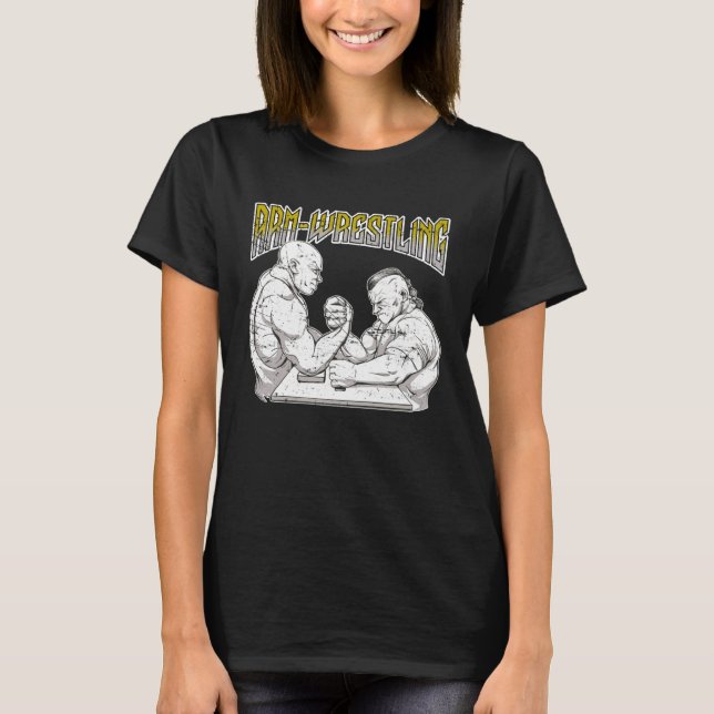 Arm Wrestling T-Shirt (Front)