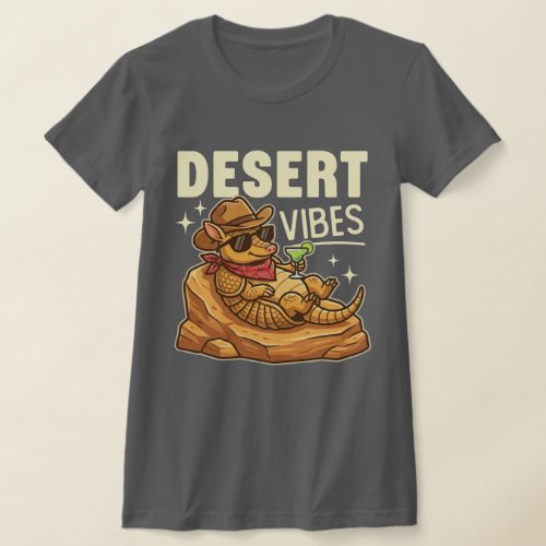 Armachillo Funny Armadillo Chill Desert Vibes  T-Shirt