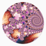 Armada - Fractal Classic Round Sticker