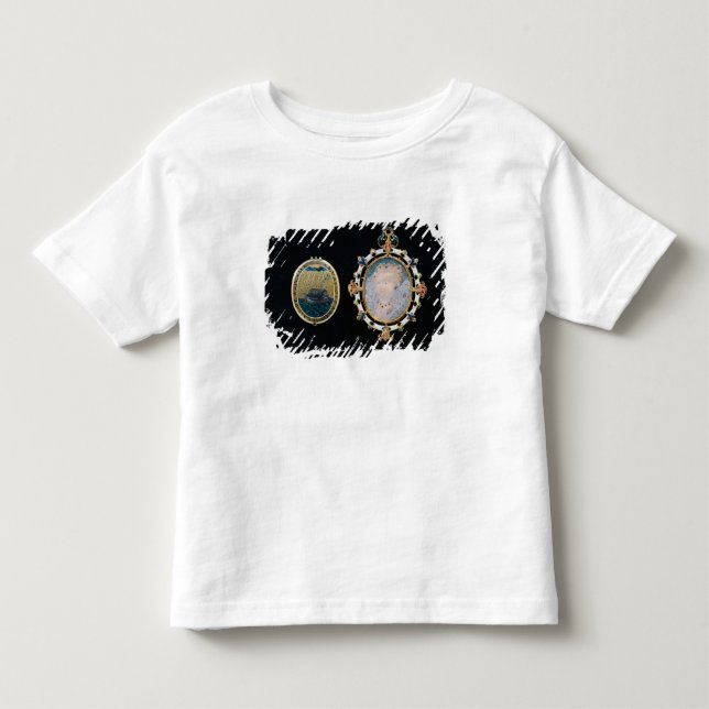 Armada Jewel, miniature of Queen Elizabeth I enclo Toddler T-shirt (Front)
