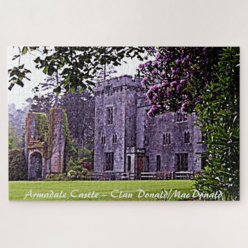 Armadale Castle  Clan DonaldMacDonald Jigsaw Puzzle