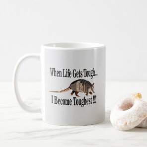Armadillo Animal Inspirational Coffee Mug