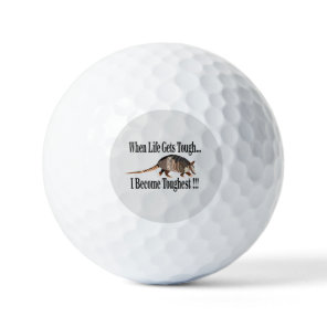 Armadillo Animal Inspirational Golf Balls