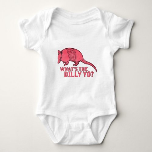 Armadillo Baby Bodysuit