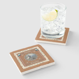 Armadillo - Boundaries  Marble Coaster