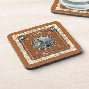 Armadillo Boundary Energy Beverage Coaster