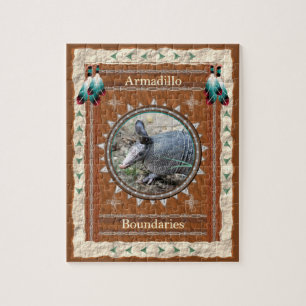Armadillo Boundary Energy Jigsaw Puzzle