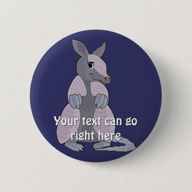 Armadillo Button (Front)
