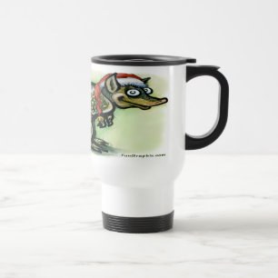 Armadillo Christmas Travel Mug
