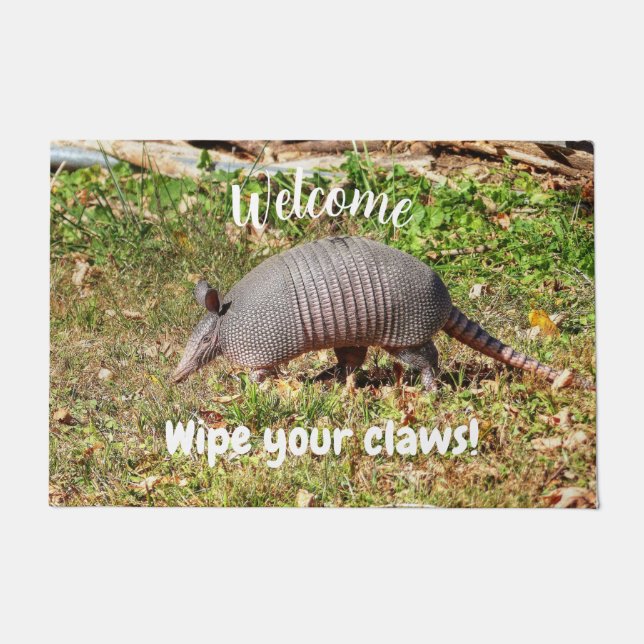 Armadillo Doormat (Front)