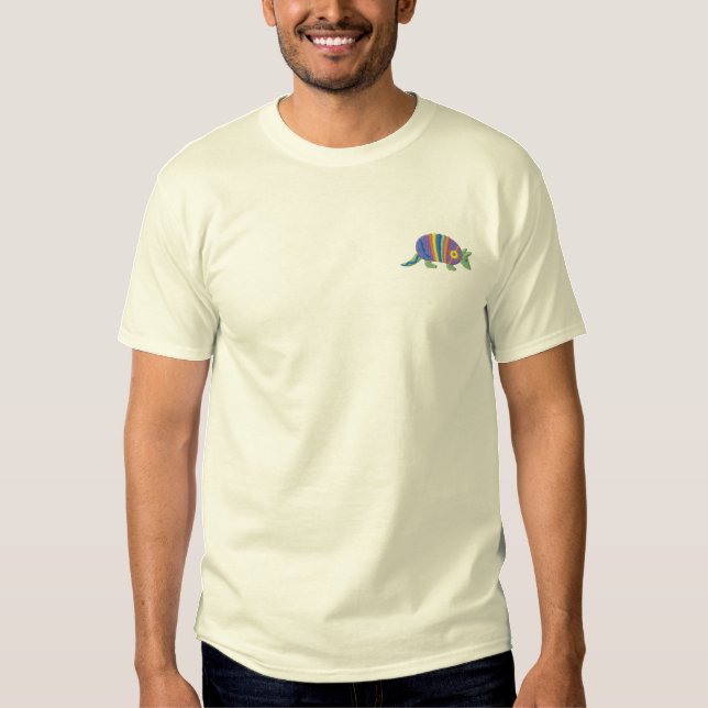 Armadillo Embroidered T-Shirt (Front)
