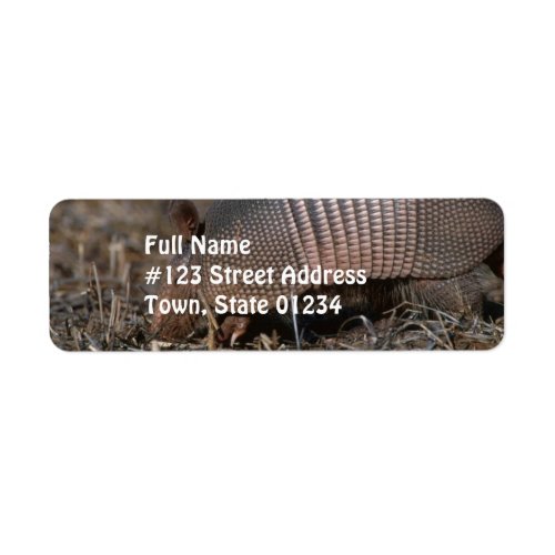 Armadillo Habitat  Mailing Labels