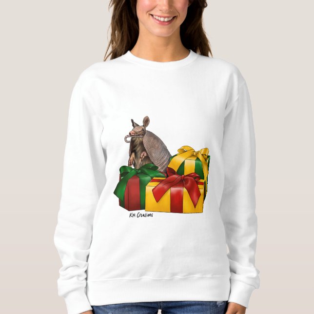 Armadillo holiday sweatshirt (Front)