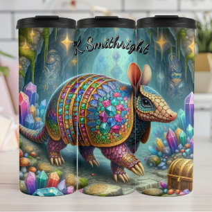 Armadillo in a Cave Thermal Tumbler
