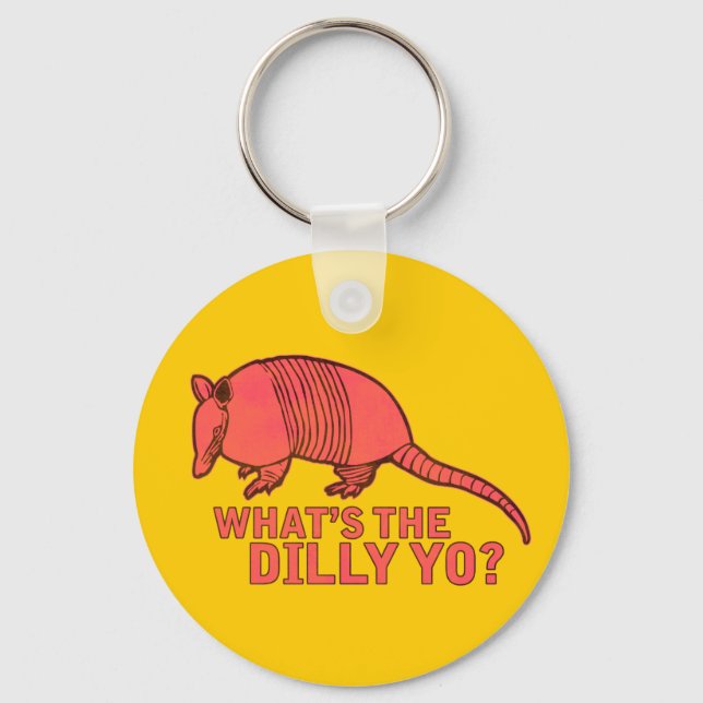 Armadillo Keychain (Front)