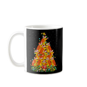 Armadillo Lover Matching Santa Armadillo Christmas Coffee Mug