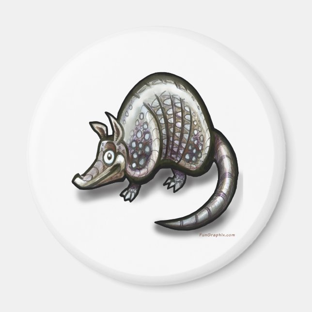 Armadillo Magnet (Front)