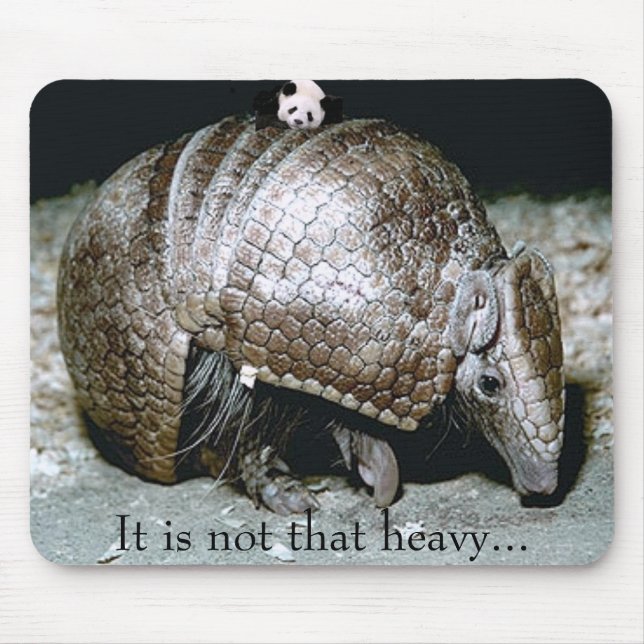 Armadillo Mousepad (Front)