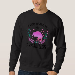 Armadillo Outfit For Armadillo  Apparel Women Girl Sweatshirt