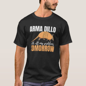 Armadillo  Possum Giant Armadillo Owner Wildlife M T-Shirt