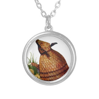 Armadillo Silver Plated Necklace