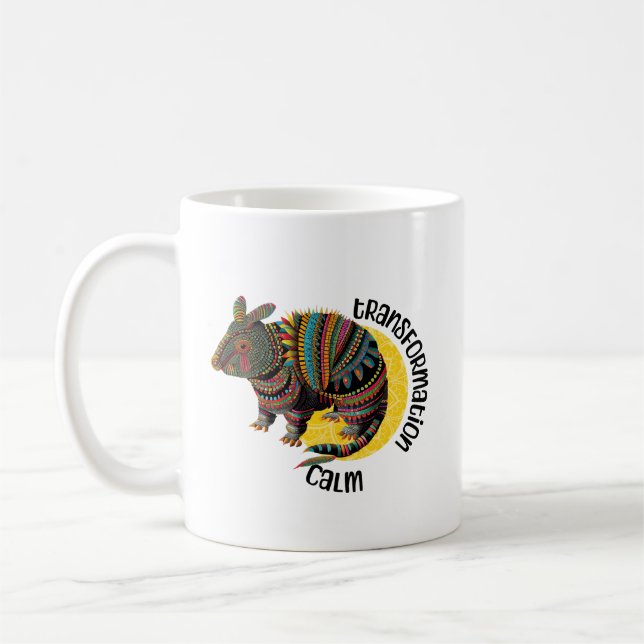 Armadillo Spirit Animal Mug (Left)