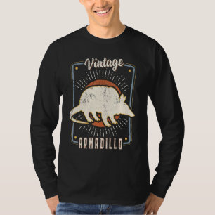 Armadillo Vintage Retro Classic Animal Love 1 T-Shirt