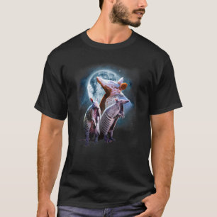 Armadillos Howling at the Moon Armadillo T-Shirt