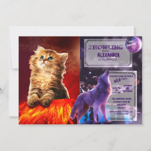 Armageddon cat invitation