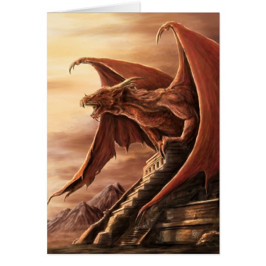 Armageddon Dragon Card (Front)