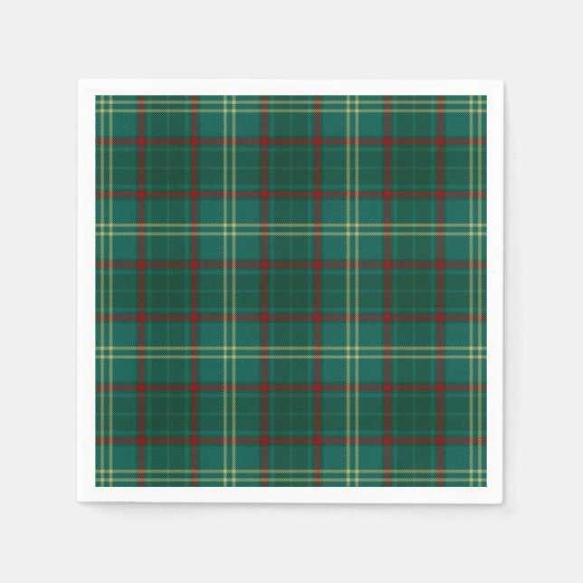Armagh County Irish Tartan Napkins (Front)