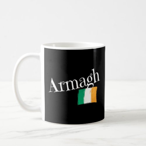 Armagh Ireland Flag Irish City Saint Patricks Day Coffee Mug