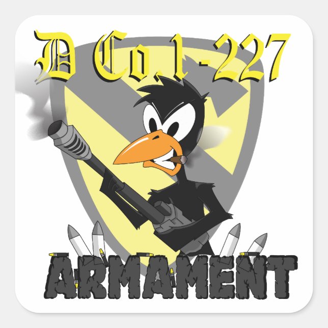 Armament Pegleg Pete Sticker (Front)