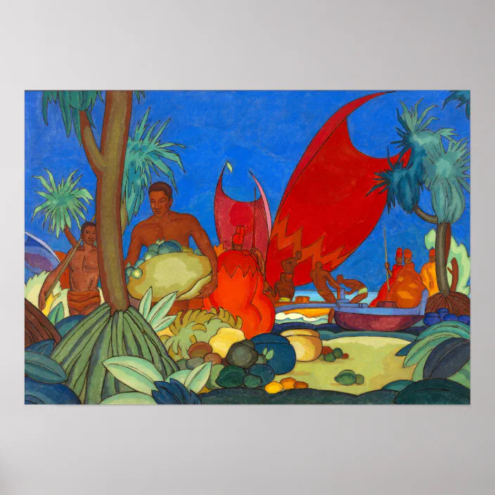 Red Sails  by Arman Manookian   Giclee Canvas Print Repro 
