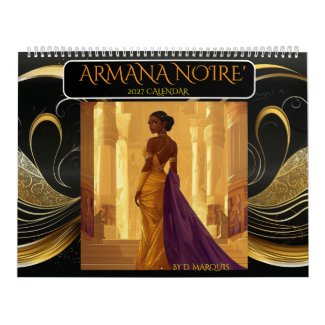 ARMANA NOIRE' 2027 CALENDAR